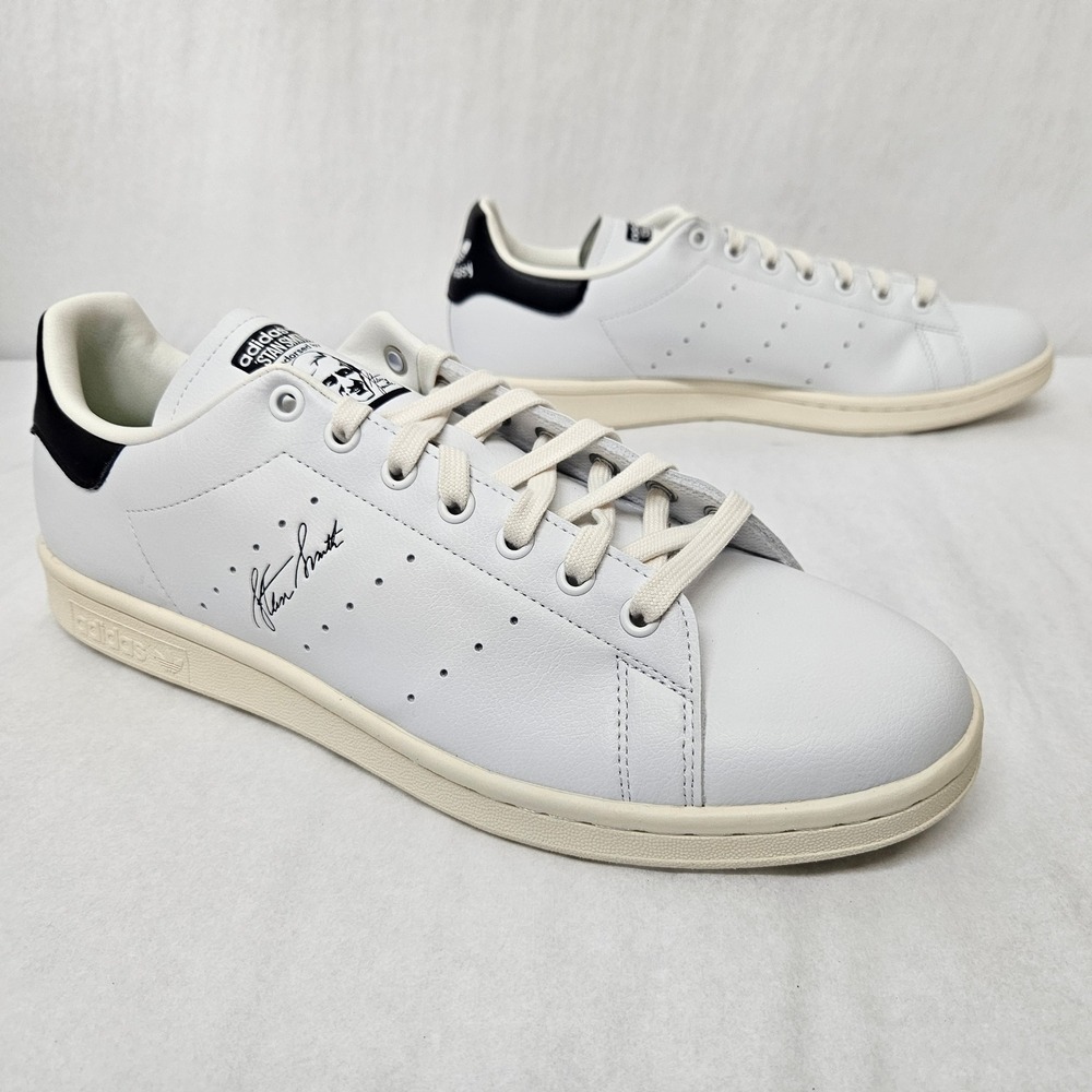Adidas x Disney Stan Smith Shoes Kermit the Frog White Black GX9513 Mens Size 12